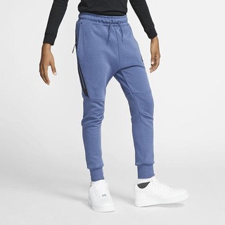 Pantaloni Nike Sportswear Tech Fleece Baieti Bleumarin Negrii | KSIX-73081